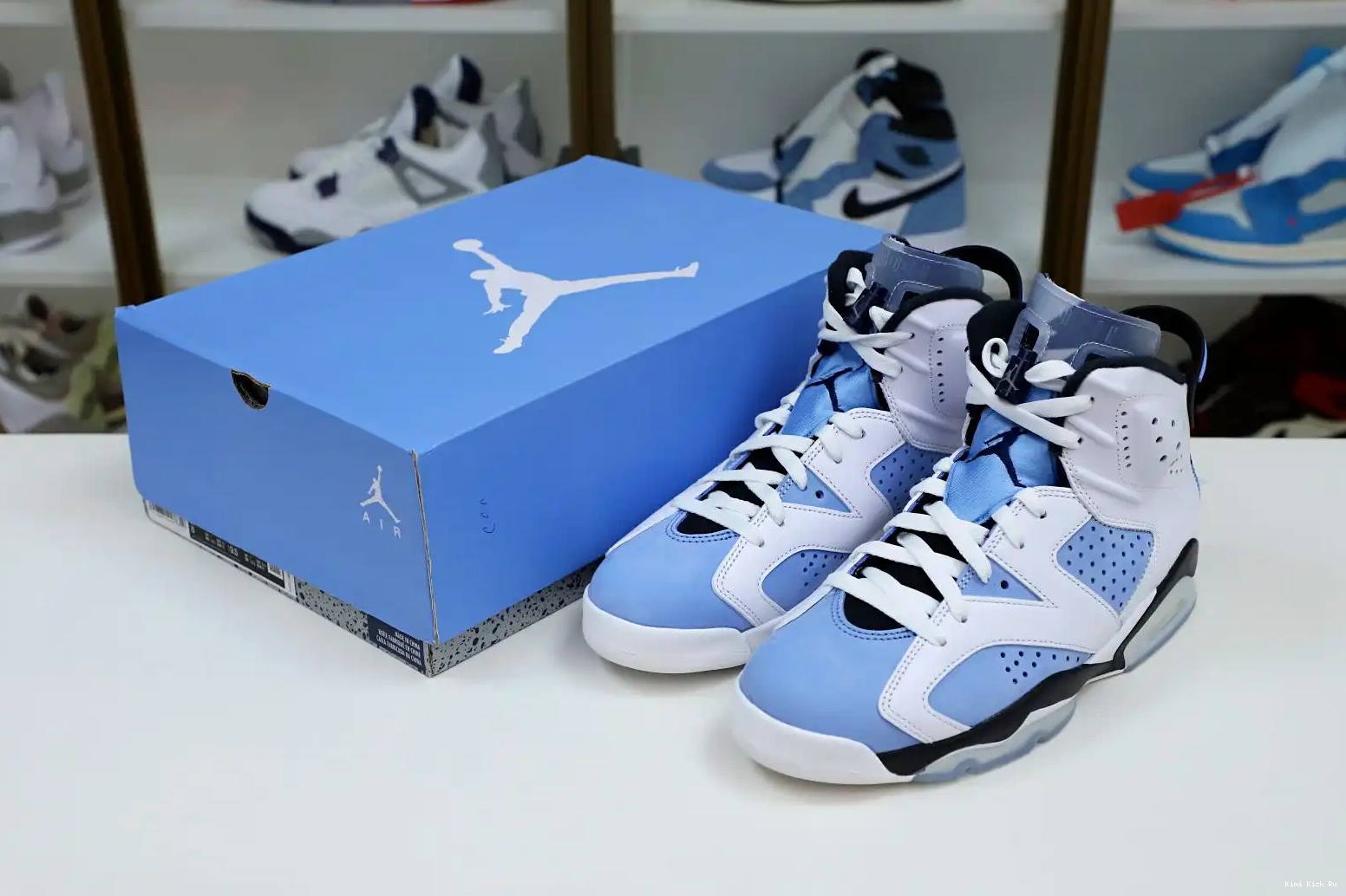 RETRO JORDAN Kimikick HOME' 'UNC 6 AIR 0407